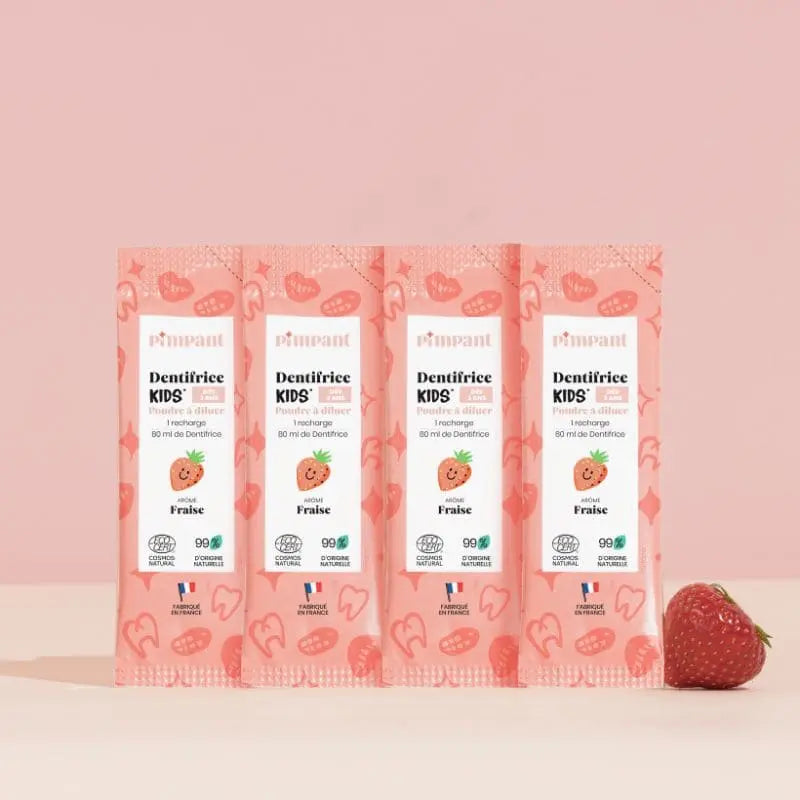 Recharges Dentifrice Kids Fraise (x4)