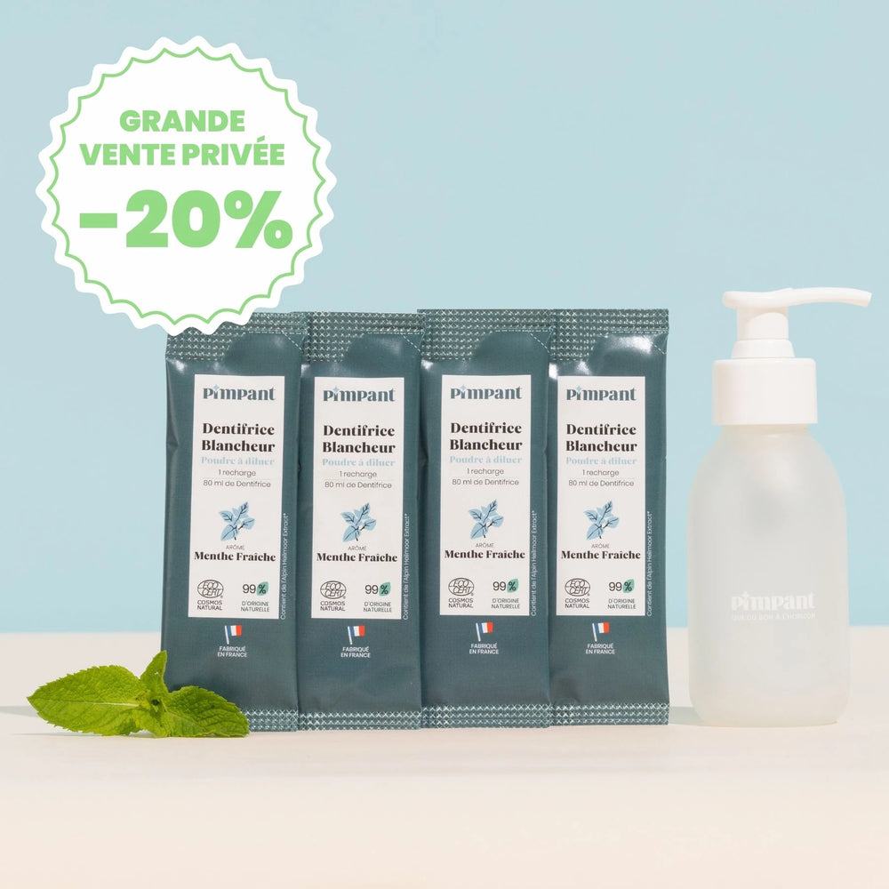 Pack Dentifrice Blancheur (NOUVELLE FORMULE)