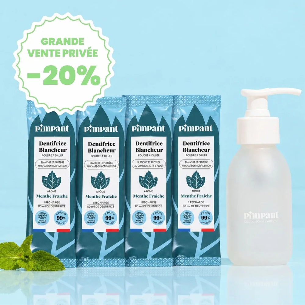 Pack Dentifrice Blancheur (NOUVELLE FORMULE)