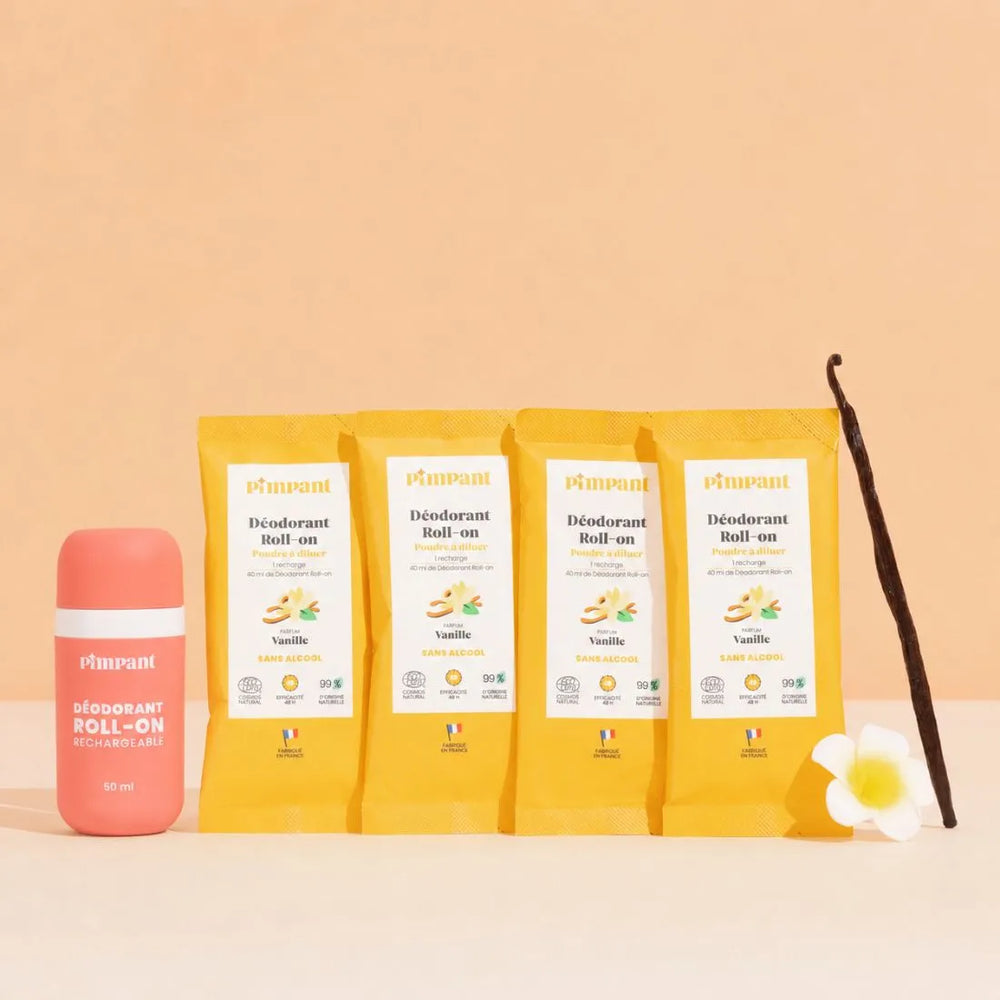 Pack Déodorant Roll-On Vanille