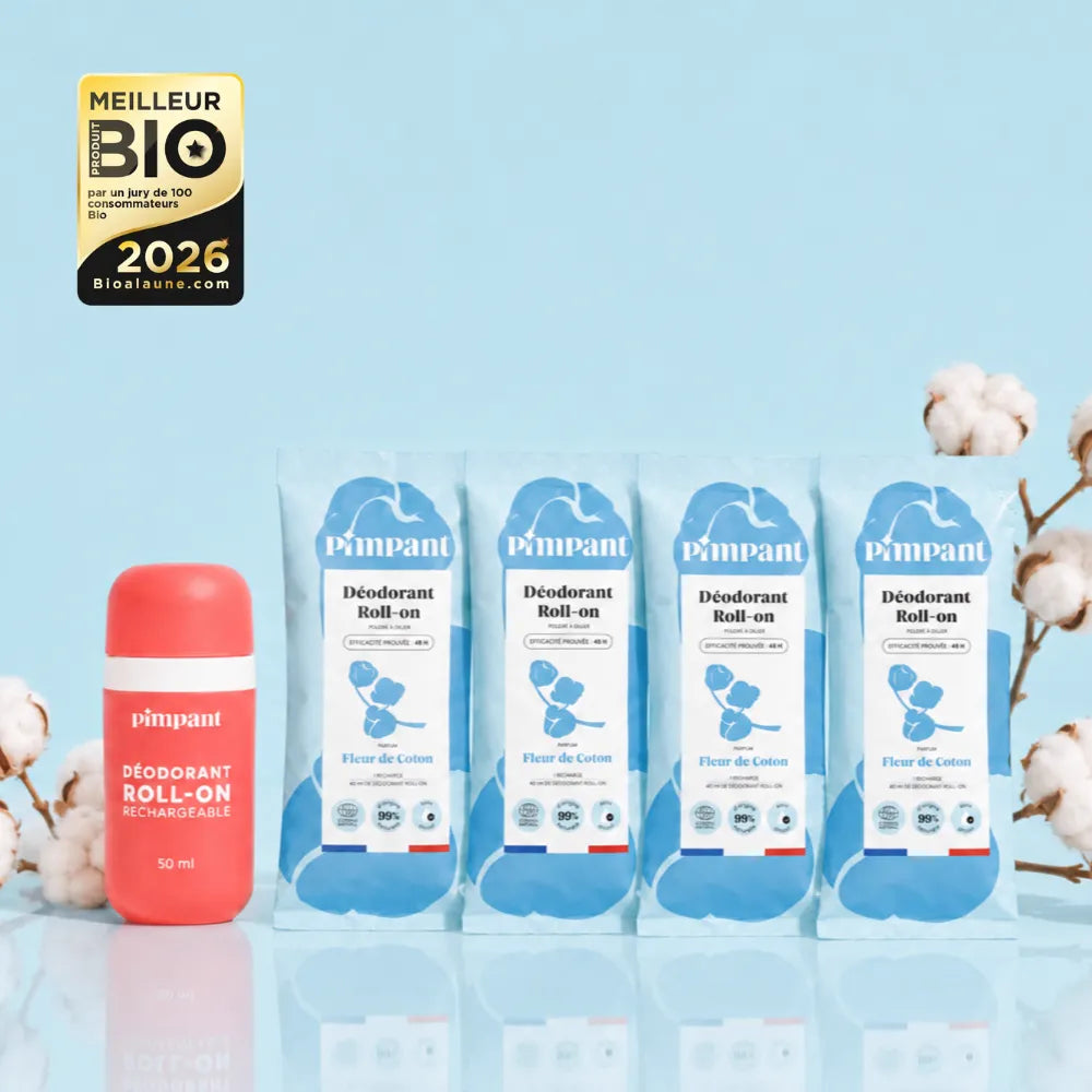 Pack Déodorant Roll-On Fleur de Coton