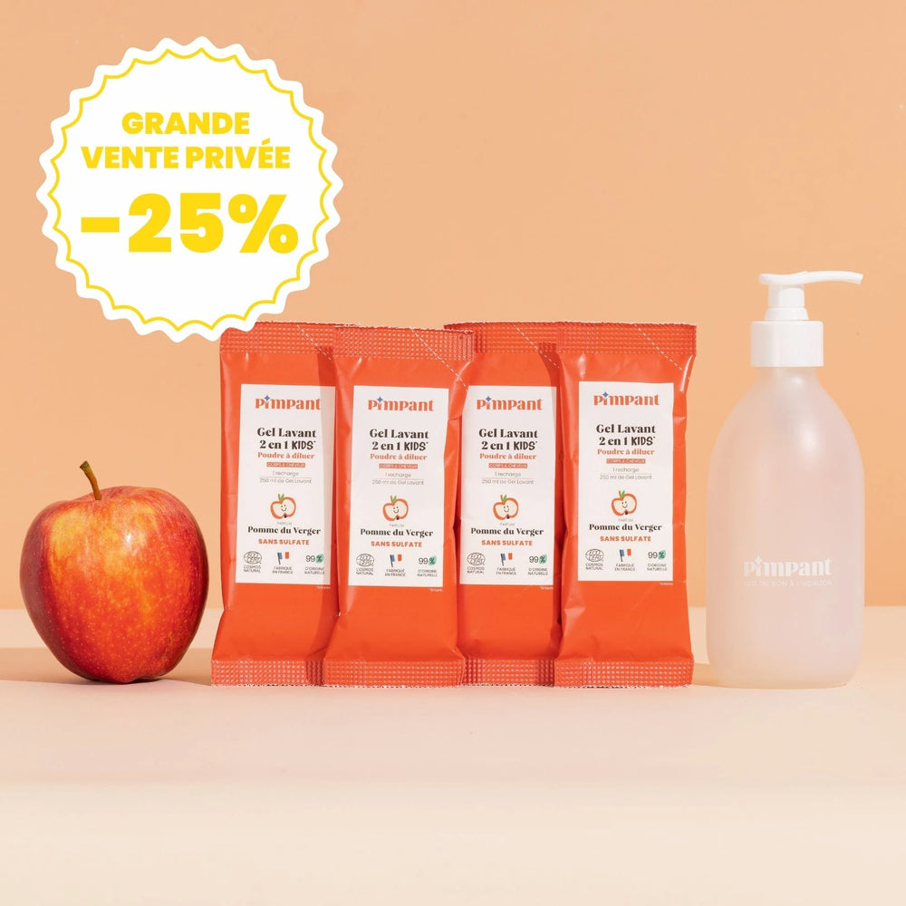 Pack Gel Lavant 2-en-1 Kids