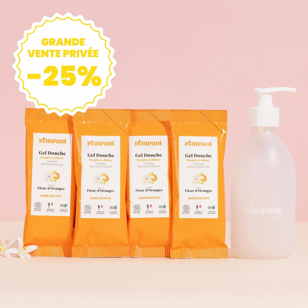 Pack Gel Douche Fleur d'Oranger