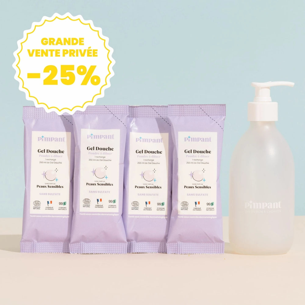 Pack Gel douche Peaux Sensibles