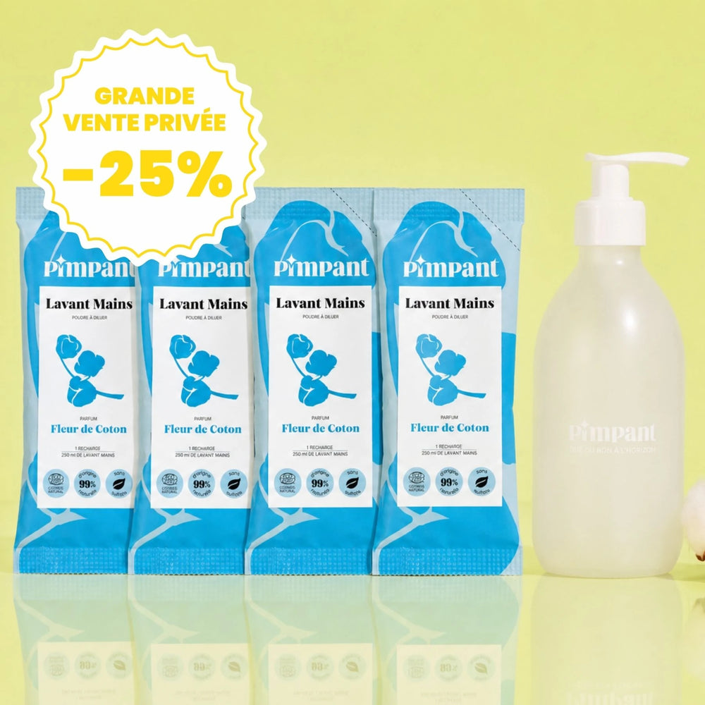 Pack Lavant Mains Fleur de Coton