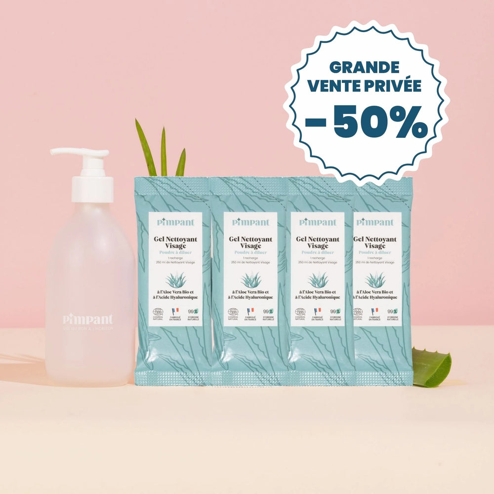 Pack Gel Nettoyant Visage Aloe Vera