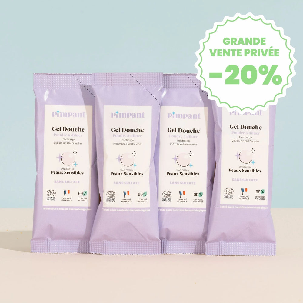 Gel douche Peaux Sensibles (x4)