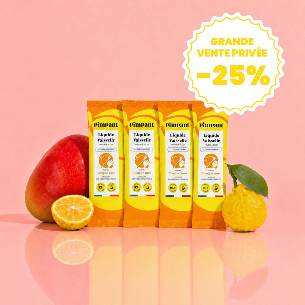 Recharges Liquide Vaisselle Mangue Yuzu (x4)
