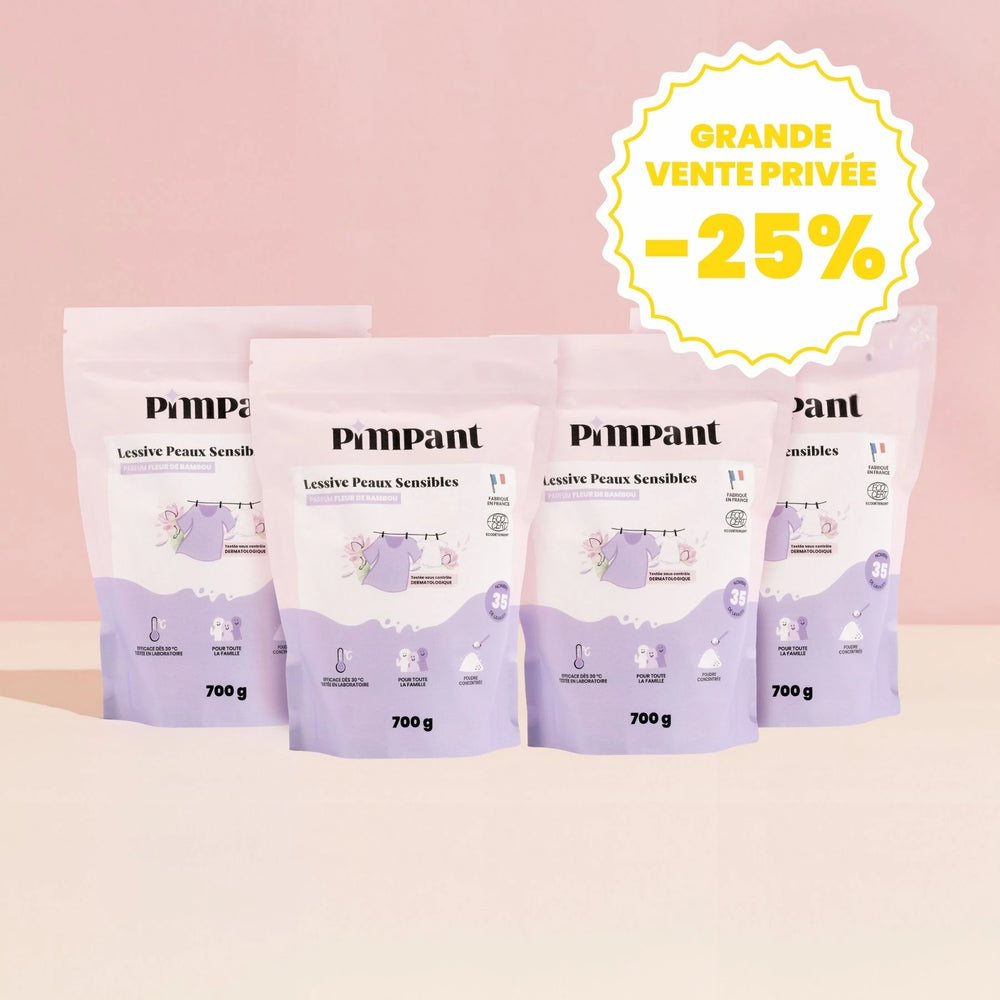 Recharges Lessive Peaux Sensibles (x4)