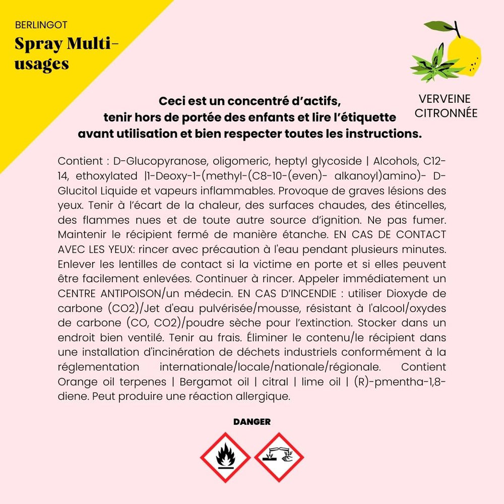 Recharge Spray Multi-Usages