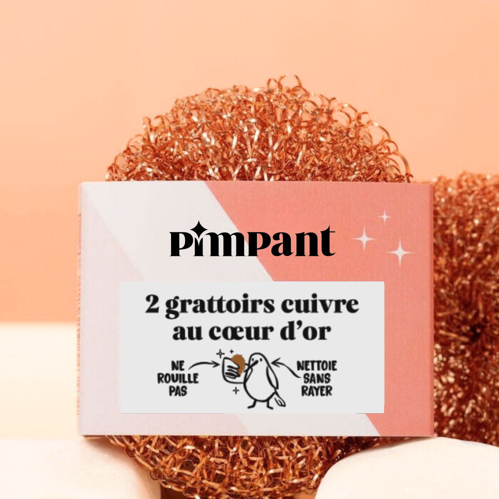 Grattoirs en cuivre (x2)