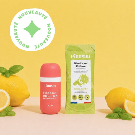 Kit Déodorant Roll-On Citron-Basilic