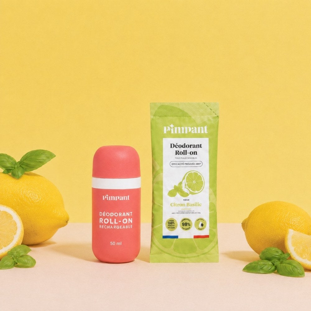 Kit Déodorant Roll-On Citron-Basilic