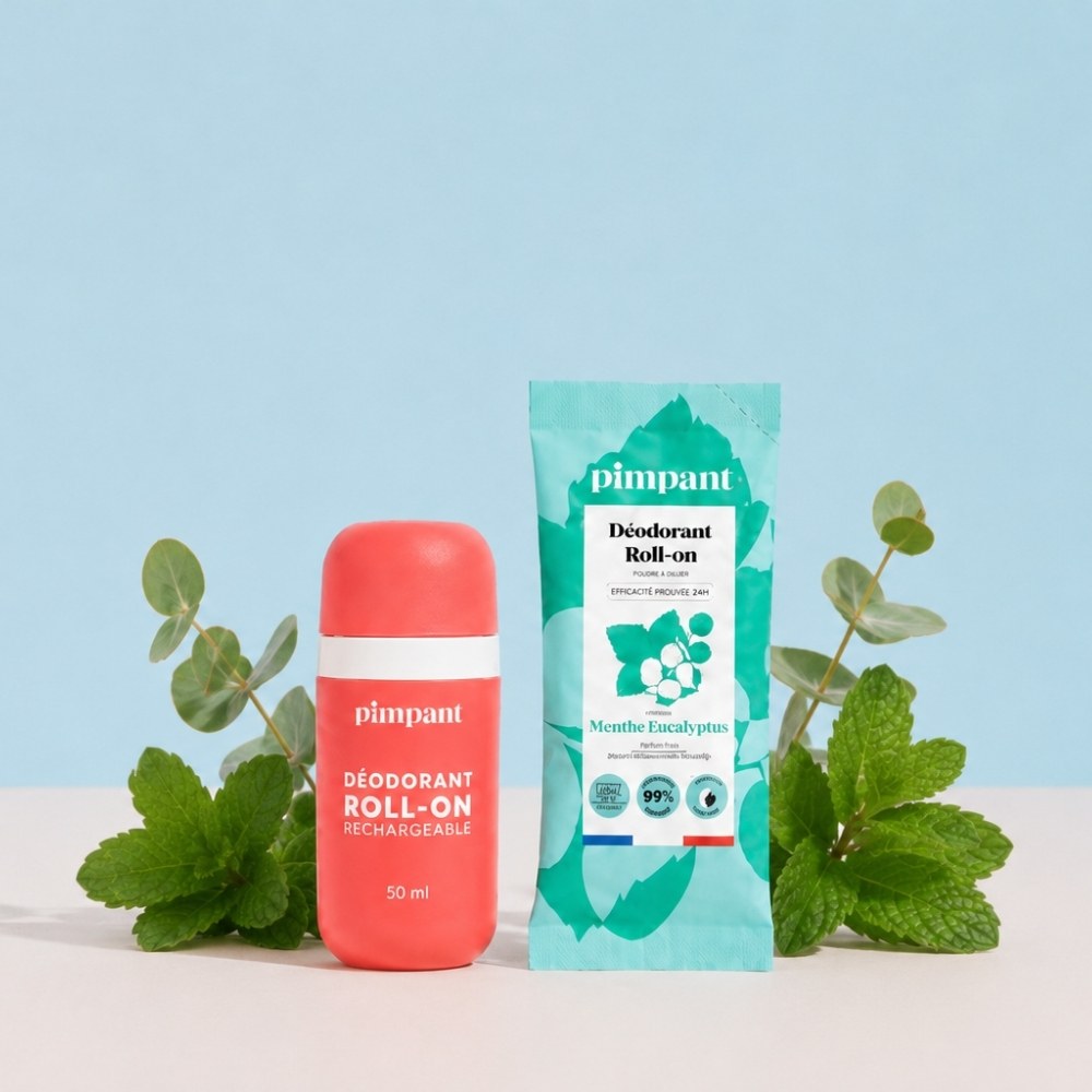 Kit Déodorant Roll-On Menthe Eucalyptus