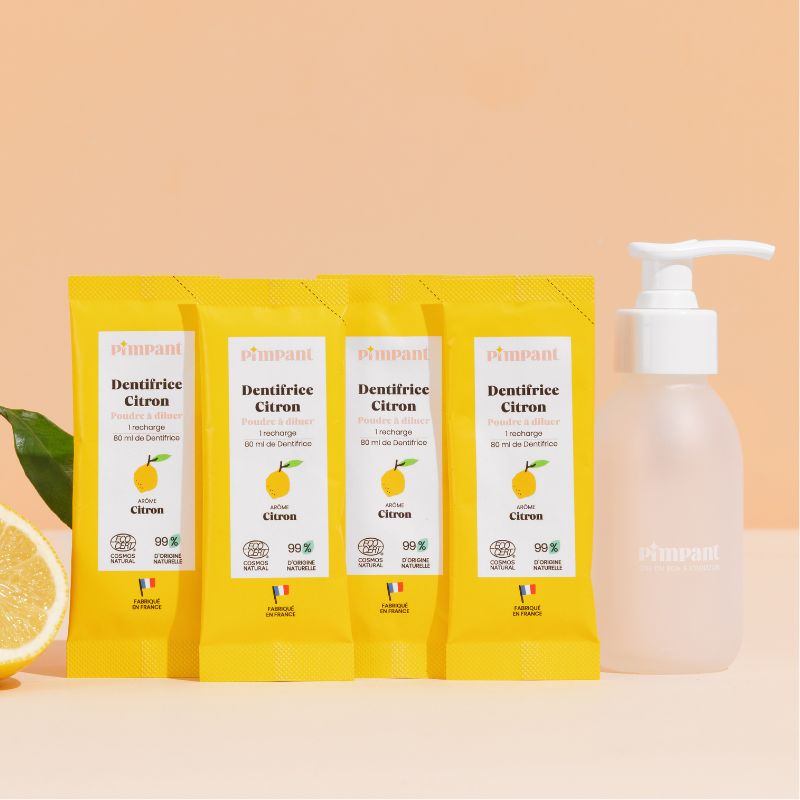 Pack Dentifrice Citron