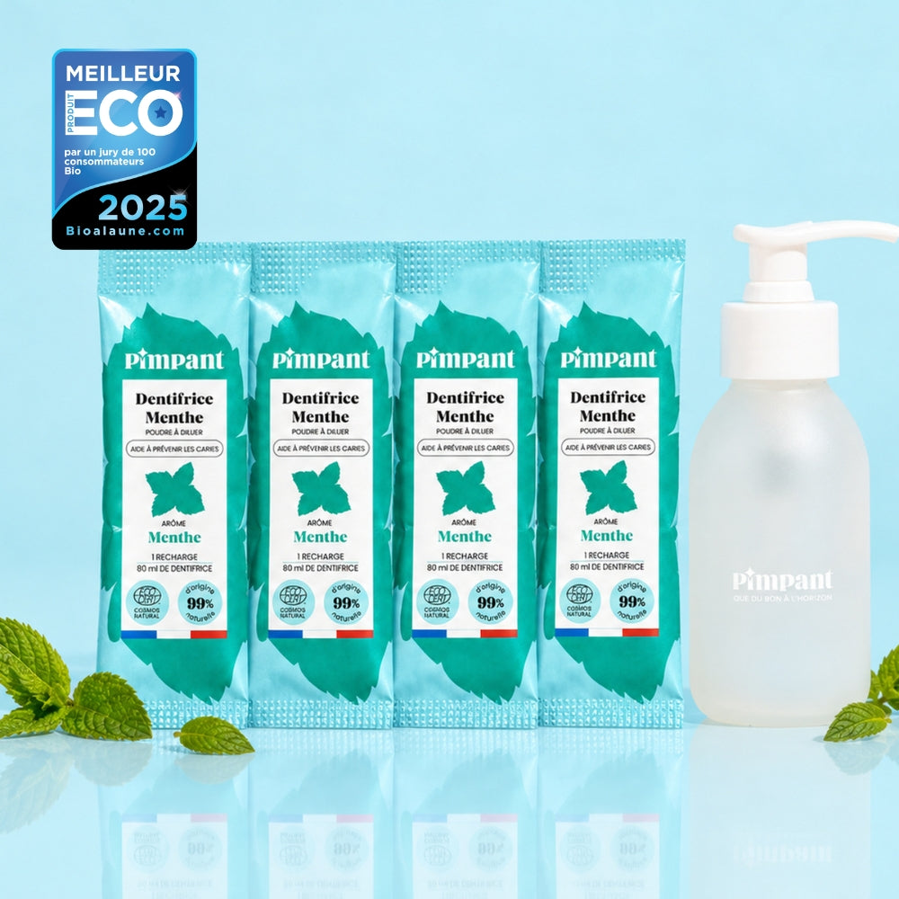 Pack Dentifrice Menthe (NOUVELLE FORMULE)