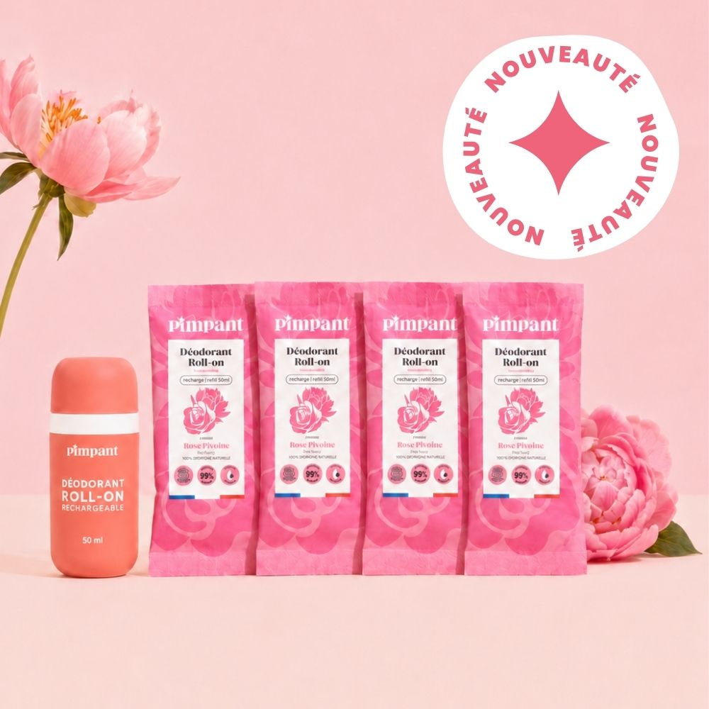 Pack Déodorant Roll-On Rose-Pivoine