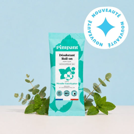 Recharge Déodorant Roll-On Menthe Eucalyptus (x1)