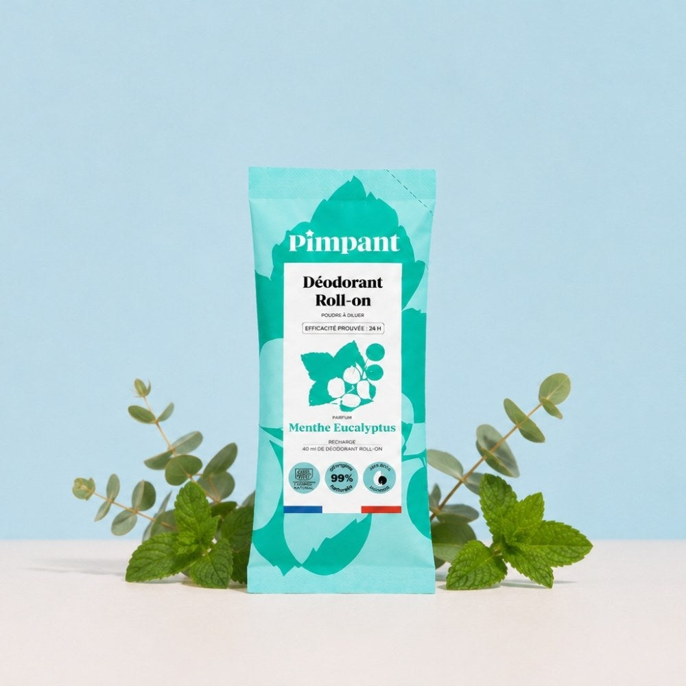 Recharge Déodorant Roll-On Menthe Eucalyptus (x1)