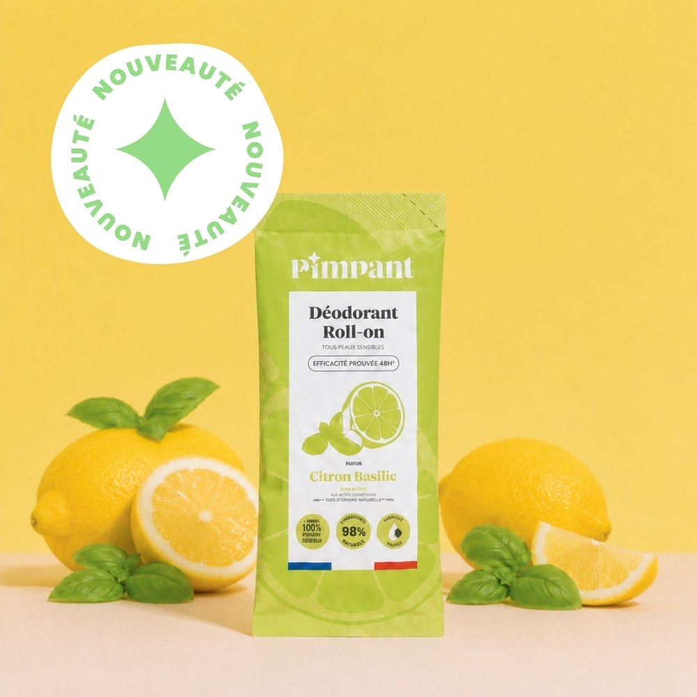 Recharge Déodorant Roll-On Citron-Basilic (x1)