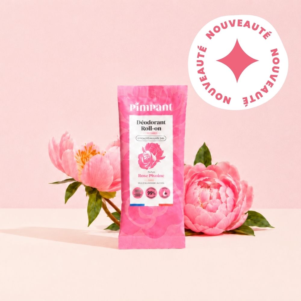 Recharge Déodorant Roll-On Rose-Pivoine (x1)