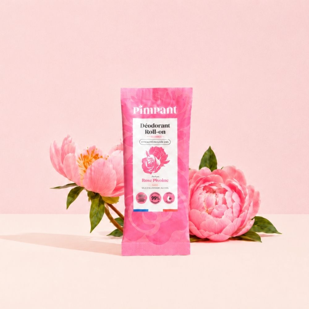 Recharge Déodorant Roll-On Rose-Pivoine (x1)