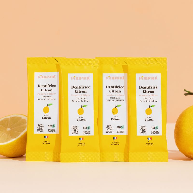 Recharges Dentifrice Citron (X4)