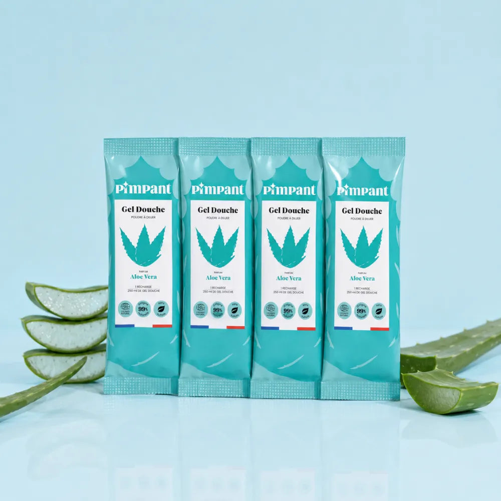 Recharges Gel Douche Aloe Vera (x4)