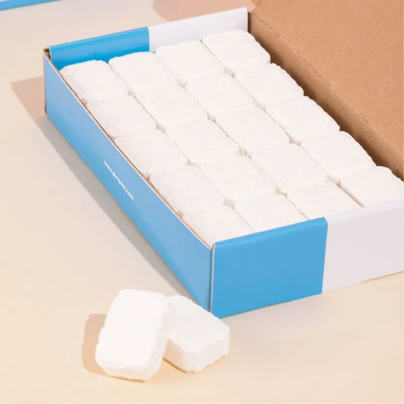 Tablettes pour lave-vaisselle sans film plastique