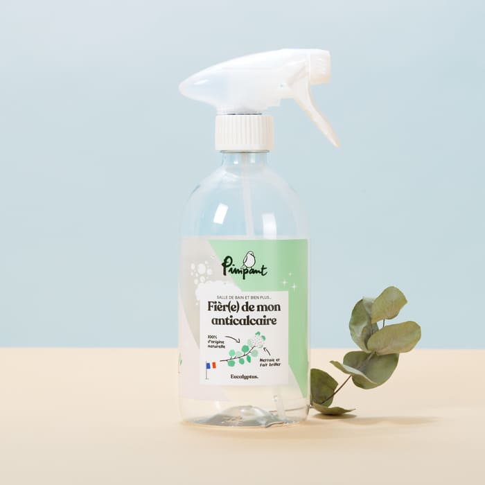 Bouteille rechargeable pour nettoyant anti-calcaire